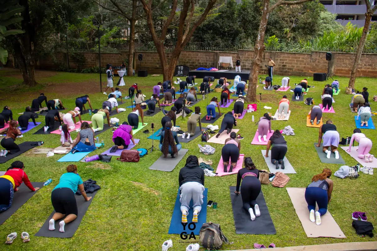Yoga in the Park Nairobi hero